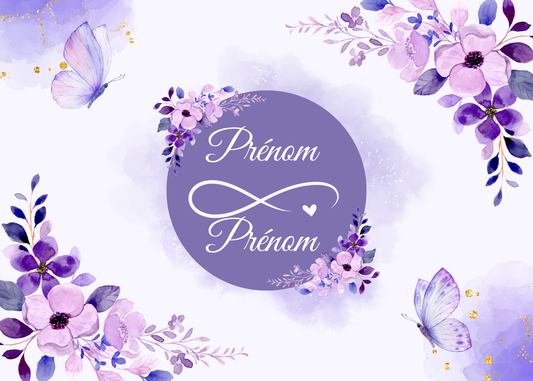 Panneau de bienvenue événement/mariage